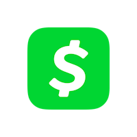 a green dollar sign icon on a black background